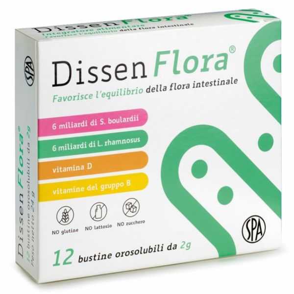 Dissen Flora 12 Bustine|Farma di Fiducia