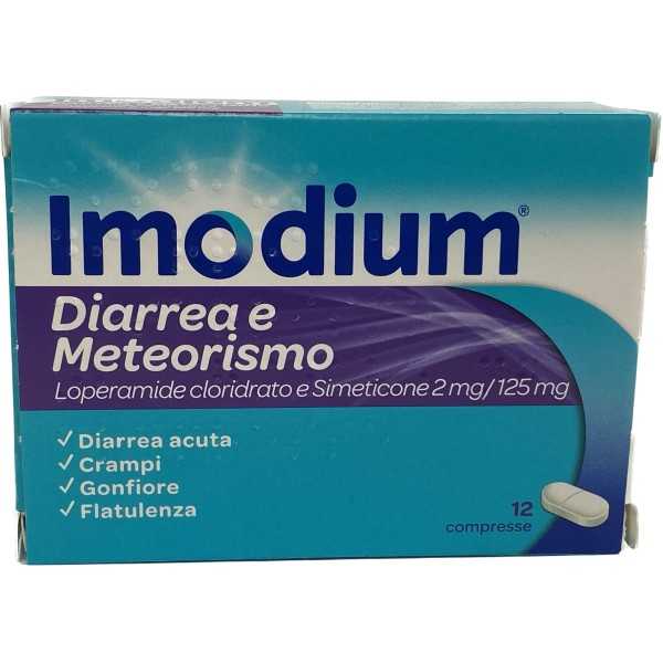 Imodium Diarrea e Meteorismo 12 Compresse | Farma di Fiducia