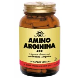 Solgar Amino Arginina 500 50 Capsule | Farma di Fiducia