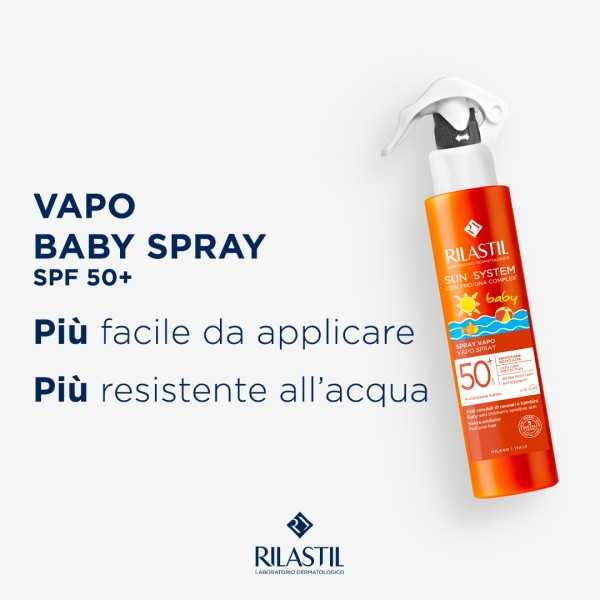 Rilastil Spray Vapo BABY 50SPF+200ml | Risparmia in Farmacia