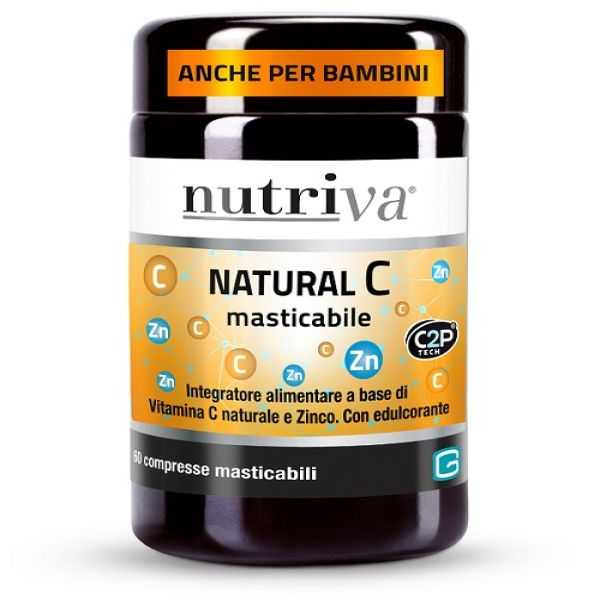 NUTRIVA Natural C 60 Compresse Masticabili  |  Farma di Fiducia
