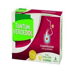 TANTUM Verdedol 16 Pastiglie Limone e miele   |  Risparmia in Farmacia