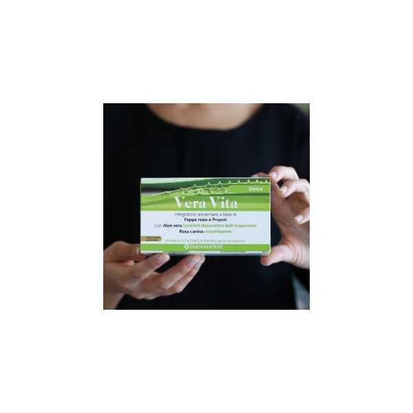Veravita Detox - 10 Flaconcini 10ml | Farma di Fiducia