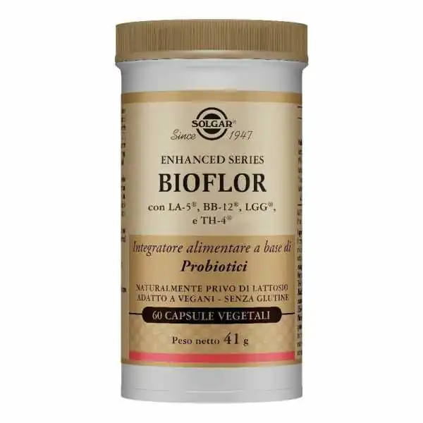 SOLGAR BIOFLOR 60 CAPSULE VEGETALI | Farma di Fiducia
