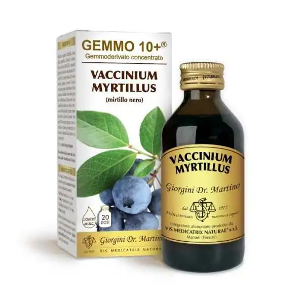 DR GIORGINI GEMMO 10+ Mirtillo Nero 100 ml Analcolico