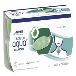 Resource® Aqua+ menta Nestlè 4x125g