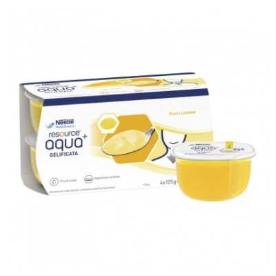 Resource® Aqua+ Limone Nestlè 4x125g