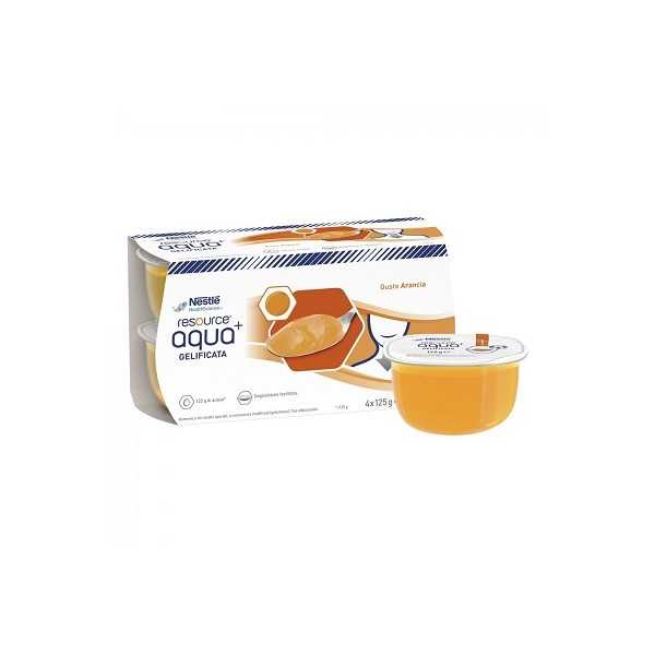 Resource AQUA+ Arancia Nestlè 4X125 g