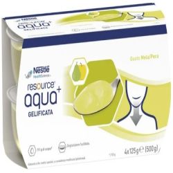 Resource AQUA+ Mela Pera 4X125G | Farma di Fiducia