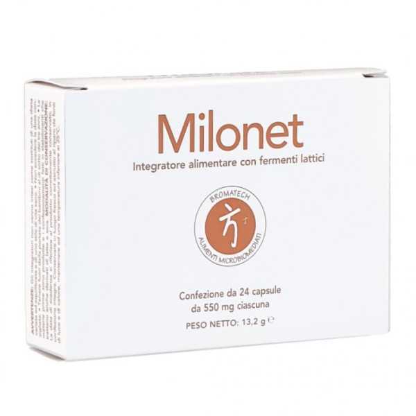 Milonet 24 Capsule Fermenti Lattici e grifola