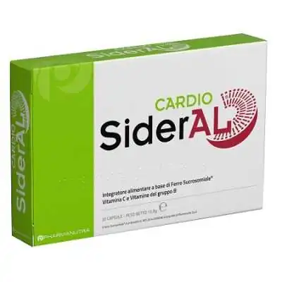 PHARMANUTRA CARDIOSIDERAL 20 CAPSULE, PharmaNutra