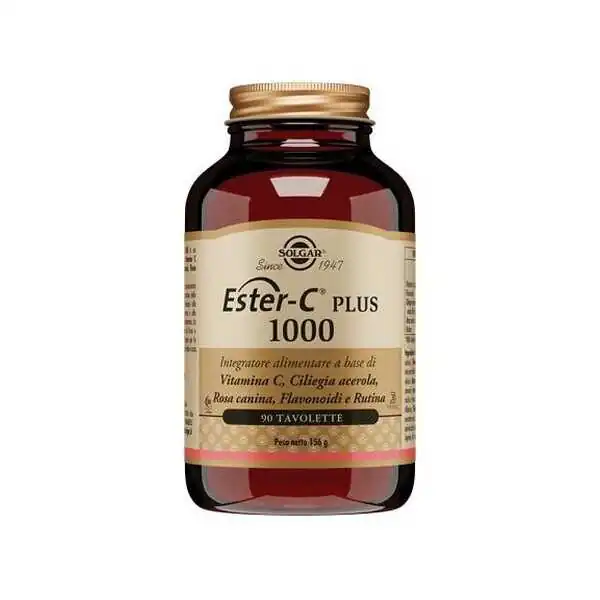 SOLGAR - Ester-C Plus 1000 - 90 Tavolette
