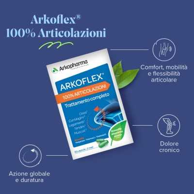 Arkoflex 100% Articolazioni 60 cps | Farma di Fiducia