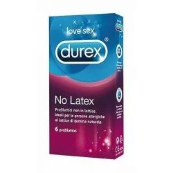 DUREX NO LATEX 6 PROFILATTICI, Durex