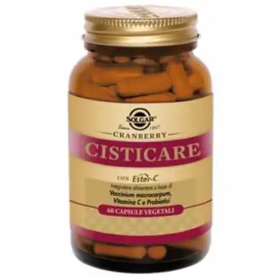 SOLGAR CISTICARE 60 CAPSULE | Risparmia In farmacia