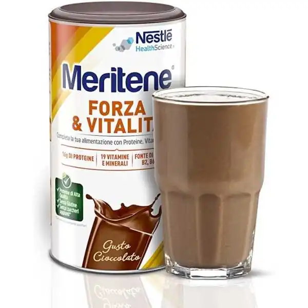 Meritene Forza e Vitalità gusto CIOCCOLATO| Farma di Fiducia
