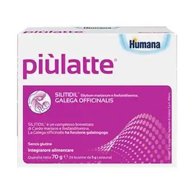 PiÃ¹latte 14 Bustine, MILTE ITALIA