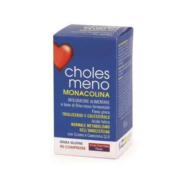 Choles Meno Monacolina 90 Compresse | Farma di Fiducia