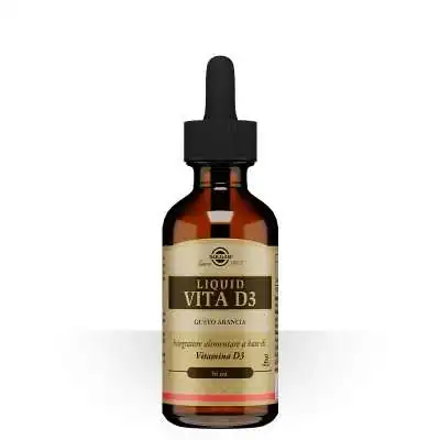 Solgar Liquid Vita D3 56 ml | Farma di Fiducia