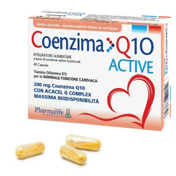 PHARMALIFE COENZIMA Q10 ACTIVE 45CPS