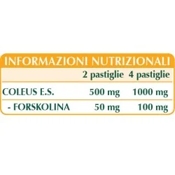 DR.GIORGINI COLEUS FORSKOHLII ESTRATTO TITOLATO 60 pastiglie 2