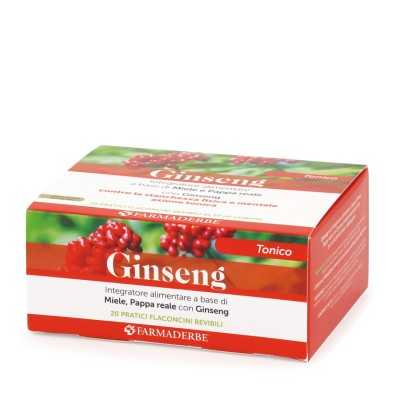 FARMADERBE Ginseng Tonico 20 Fl 10ml | Farma di Fiducia