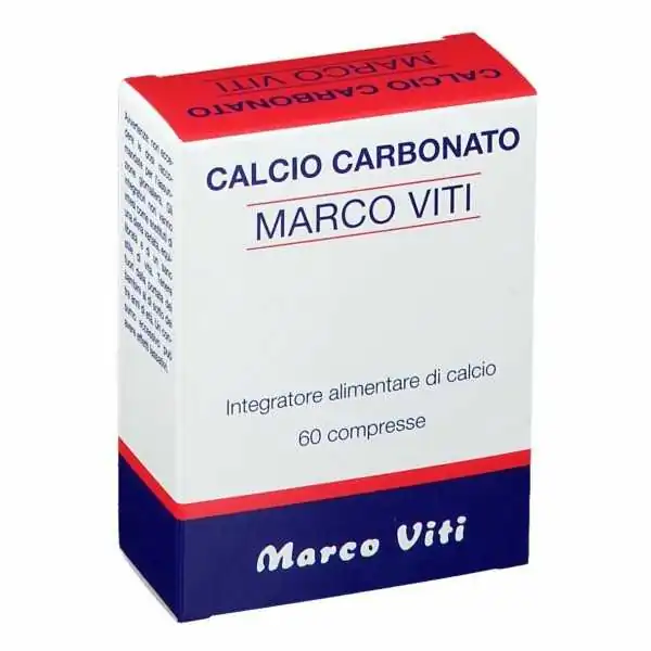 Marco Viti Calcio Carbonato 60 Cpr | Risparmia in Farmacia