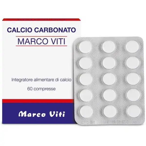 Marco Viti Calcio Carbonato 60 Cpr | Risparmia in Farmacia