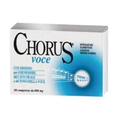 CHORUS VOCE 30 COMPRESSE 880 MG, 