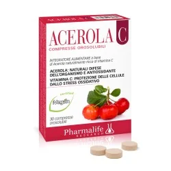 PHARMALIFE ACEROLA C n.30 compresse orosolubili | Farma di Fiducia