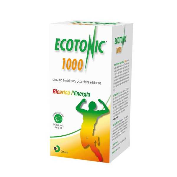 Ecotonic 1000 14 Stick Pack | Farma di Fiducia
