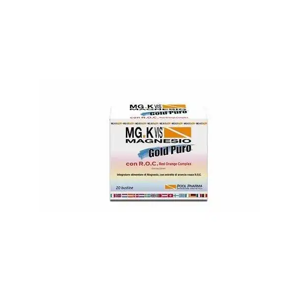 MG.GOLD MAGNESIO CITRATO 20 BUSTINE, Pool Pharma