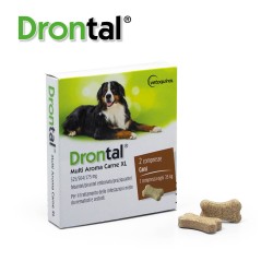 Drontal Multi Aroma XL 2 Compresse|Rispamia In Farmacia