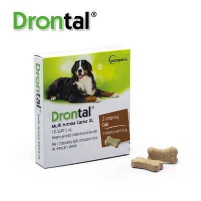 Drontal Multi Aroma XL 2 Compresse|Rispamia In Farmacia