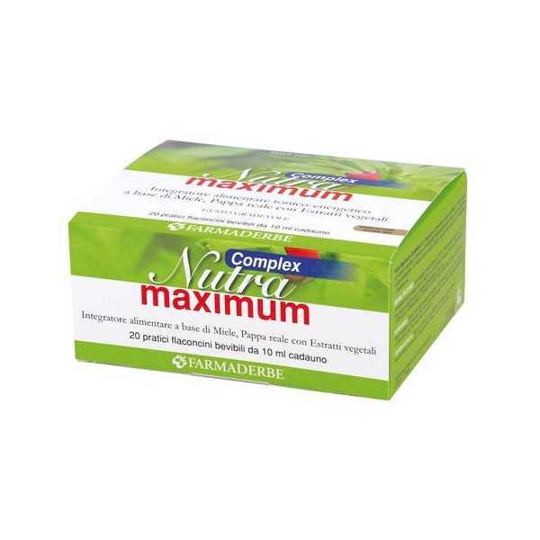 Nutra Maximum Complex 20 Flaconcini | Farma di Fiducia