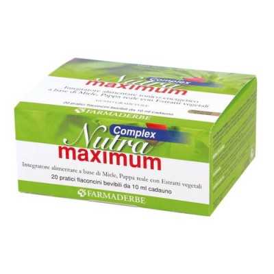 Nutra Maximum Complex 20 Flaconcini | Farma di Fiducia