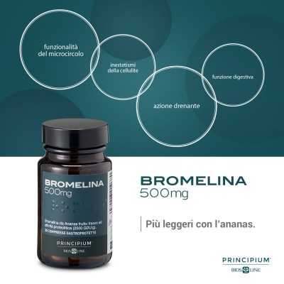 Bromelina 30 Compresse Principium | Farma di Fiducia