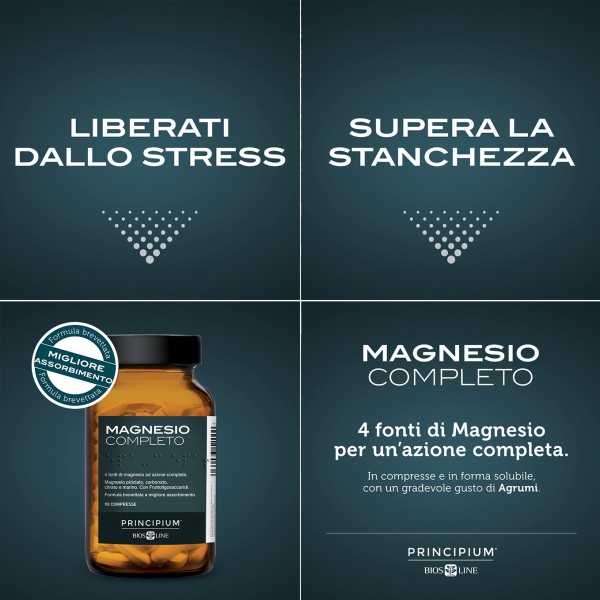 Principium Magnesio Completo 180 CPR | Farma di Fiducia