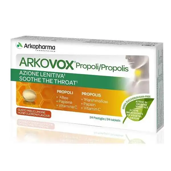 ARKOVOX Propoli Miele/Limone 24 cpr | Farma di Fiducia