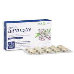 Vitacalm Tutta Notte Melatonina 30Cpr |Farma di Fiducia