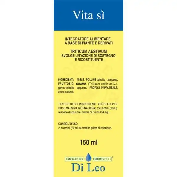 Di Leo Vita Si Flacone da 150 ml | Farma di Fiducia