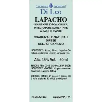 Di Leo Lapacho Tintura Madre 50 ml Quercetina