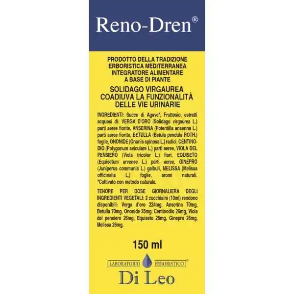 Di Leo Reno-Dren Flacone da 150 ml | Farma di Fiducia