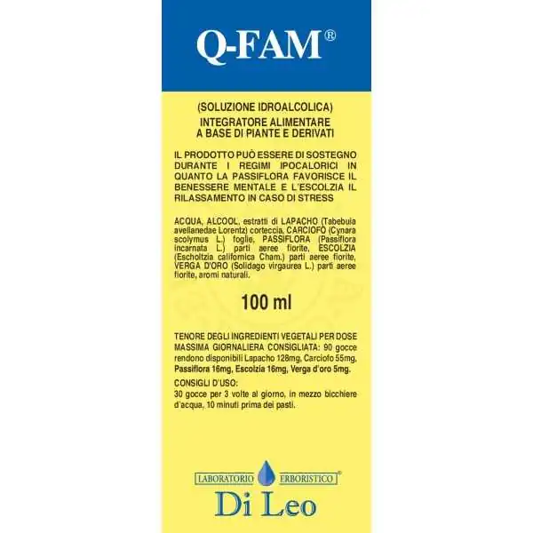 Di Leo Q-Fam Gocce 100 ml | Farma di Fiducia
