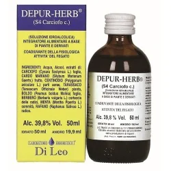 Di Leo Depur-Herb Composto S4 Carciofo Flacone da 50 ml 2