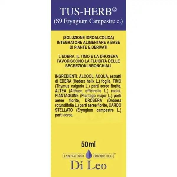 Di Leo Tus-Herb S9 Eryngium 50 ml | Farma di Fiducia