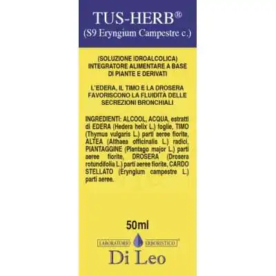 Di Leo Tus-Herb S9 Eryngium 50 ml | Farma di Fiducia