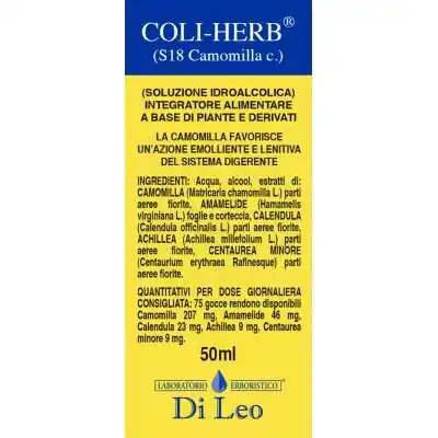 Di Leo Coli-Herb S18 Camomilla 50 ml | Farma di Fiducia