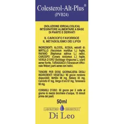 Di Leo Colesterol-Alt-Plus PVB 24 50 ml | Farma di Fiducia