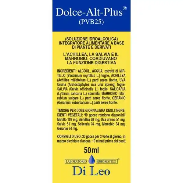 Di Leo Dolce-Alt-Plus PVB 25 50 ml | Farma di Fiducia